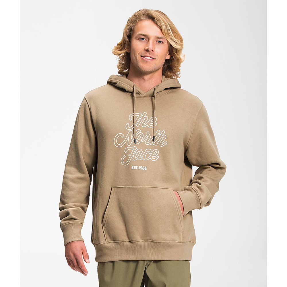 The North Face Hoodie Mens Australia - The North Face Holiday Khaki (EPI-651792)